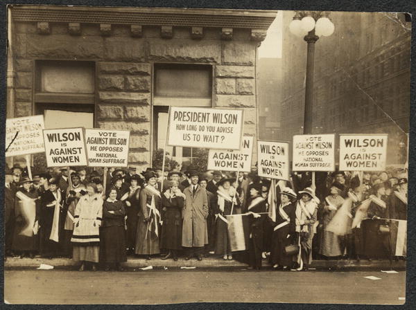 Susan B Anthony Protest. 1920, the Susan B. Anthony